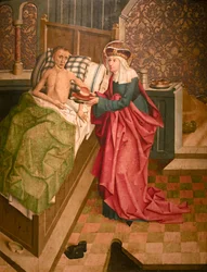 Pyhä Agnes Böömistä hoitaa sairaita